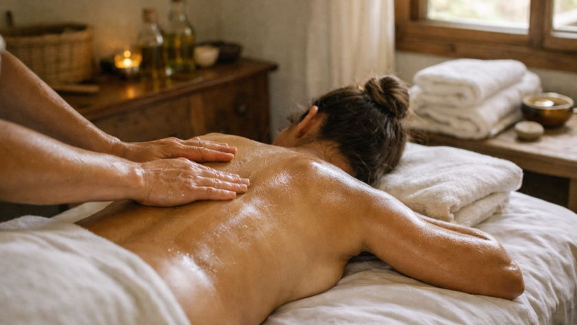 Massage ayurveda Landes Anne Russo