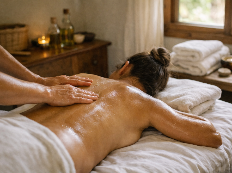 Massage ayurveda Landes Anne Russo