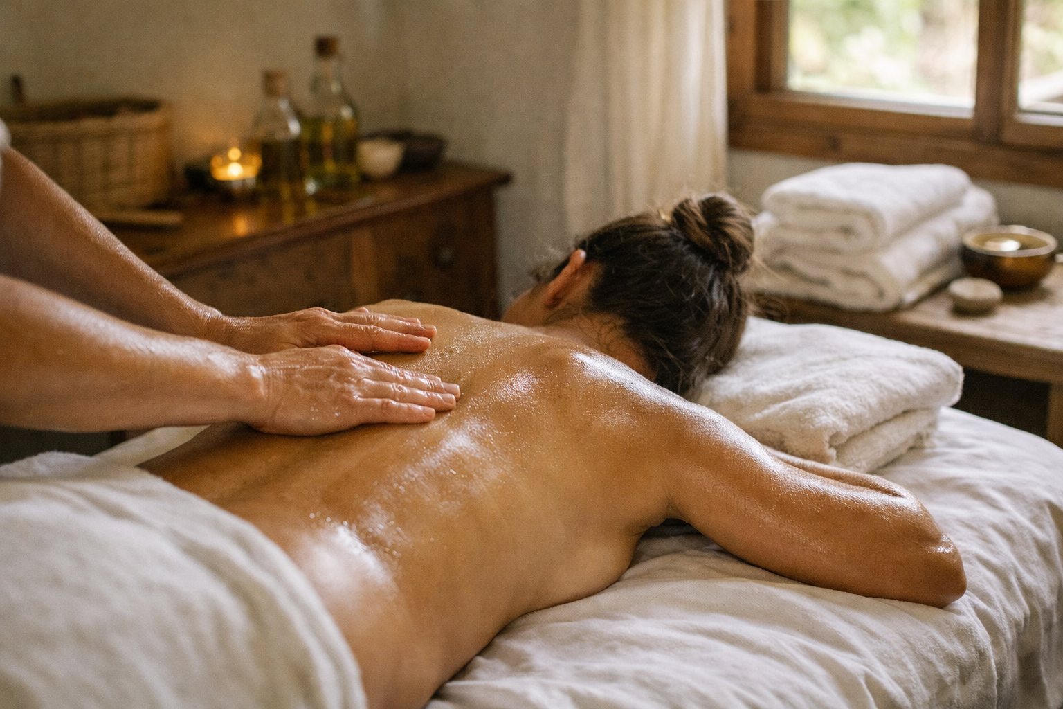 Massage ayurveda Landes Anne Russo